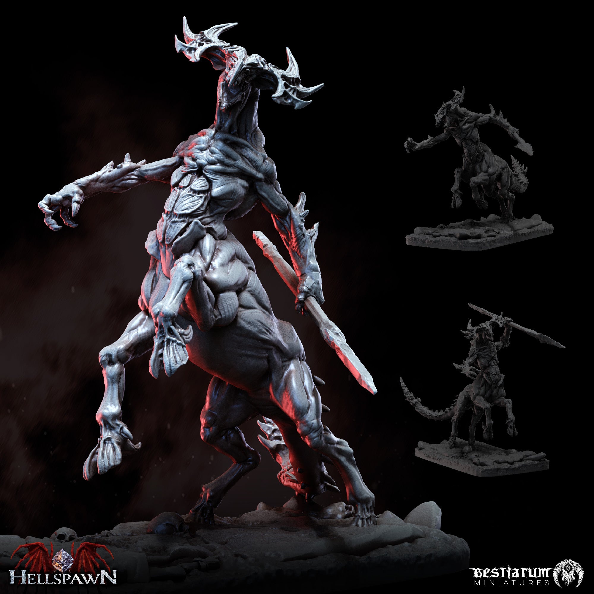 Vulturs | Hellspawn | Bestiarum | Miniatures D&D Wargaming DnD