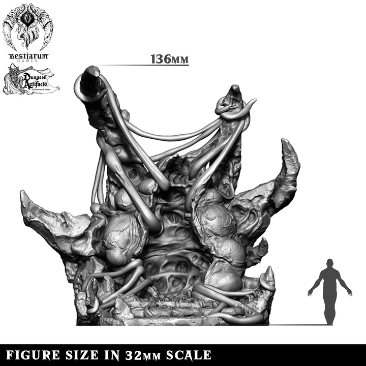 Large Demonic Portal | Hellspawn | Bestiarum | Miniatures D&amp;D Wargaming DnD