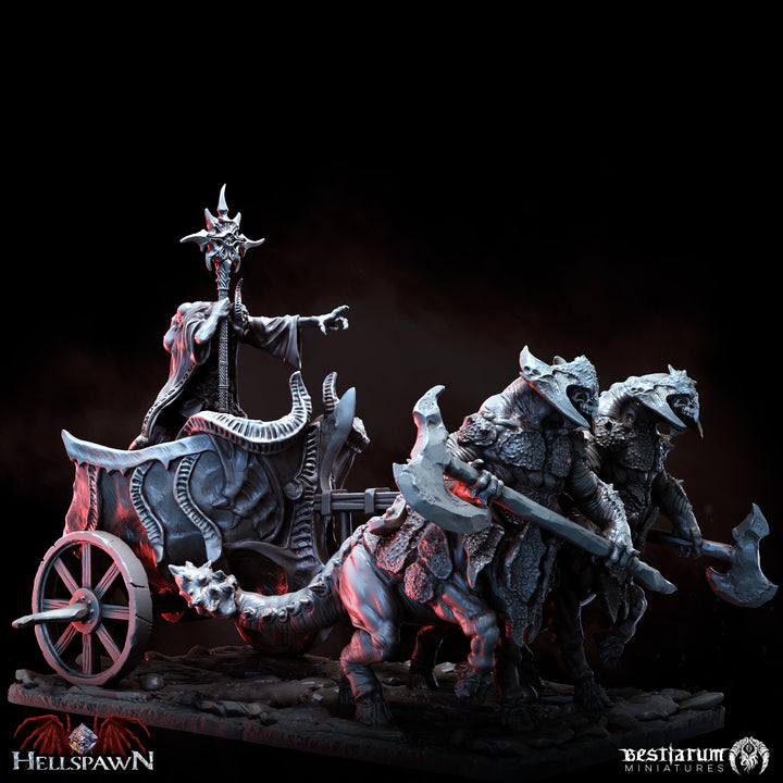 Destroyer Chariot | Hellspawn | Bestiarum | Miniatures D&amp;D Wargaming DnD