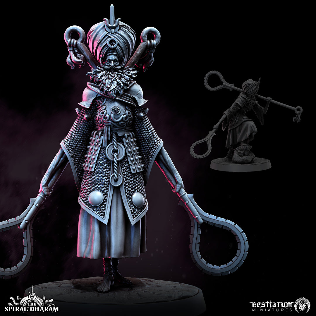 Soorma Coilguard | Spiral Dharam | Bestiarum | Miniatures D&amp;D Wargaming DnD