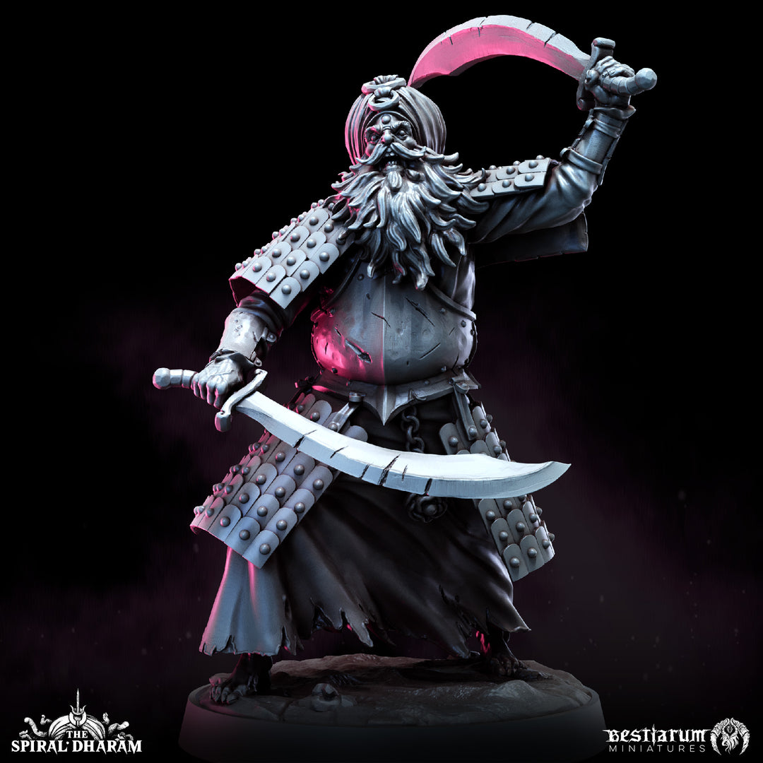 Akali Dervishes| Spiral Dharam | Bestiarum | Miniatures D&amp;D Wargaming DnD