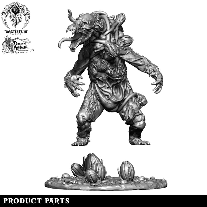 Enslaved Bear | Gorgon Catacombs | Bestiarum | Miniatures D&amp;D Wargaming DnD