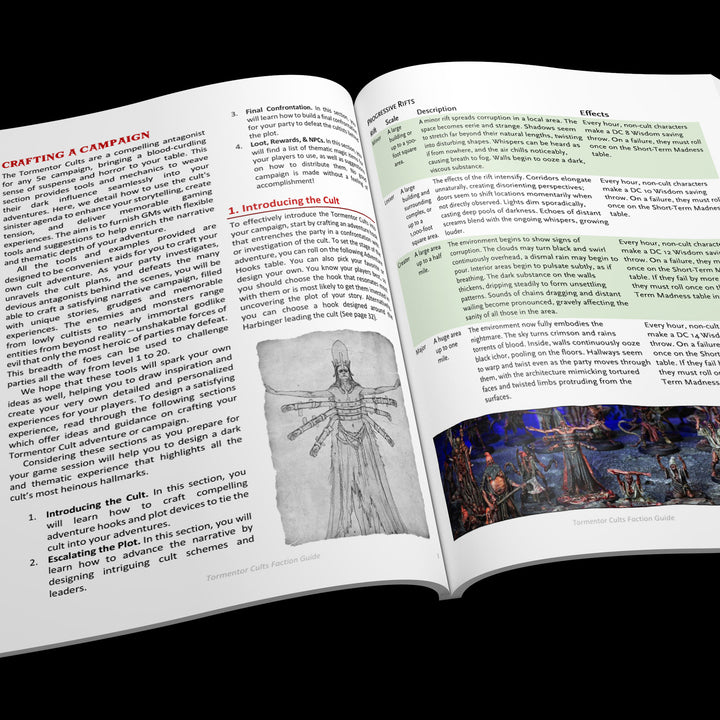 Tormentor Cults 5E Campaign Pack | RPG Collection