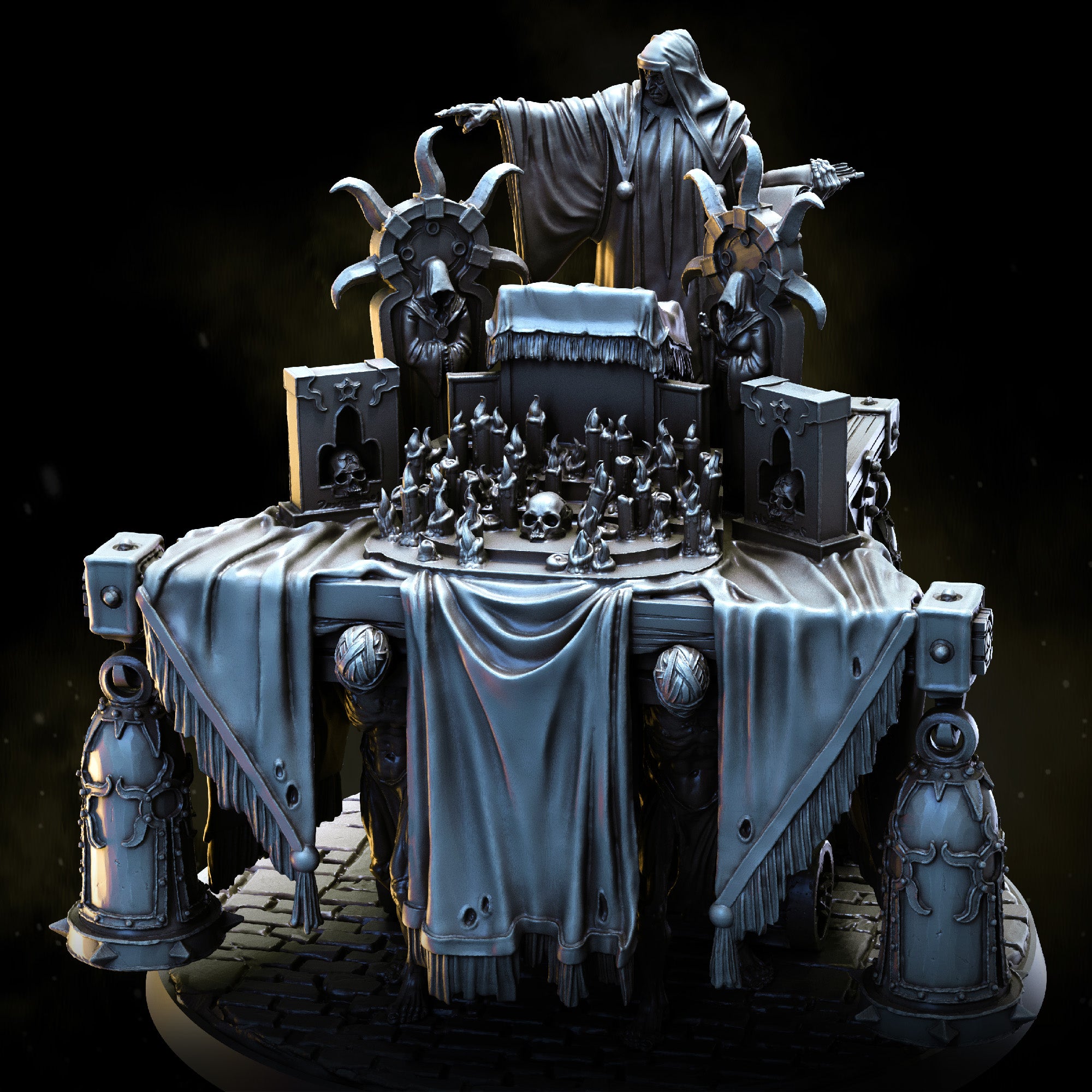 Azerai Preacher & Pulpit | Folk of the Realm