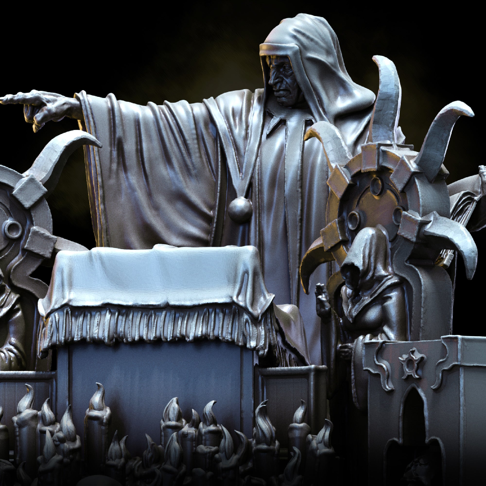 Azerai Preacher & Pulpit | Folk of the Realm