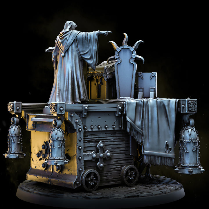 Azerai Preacher Pulpit | STL | Folk of the Realm