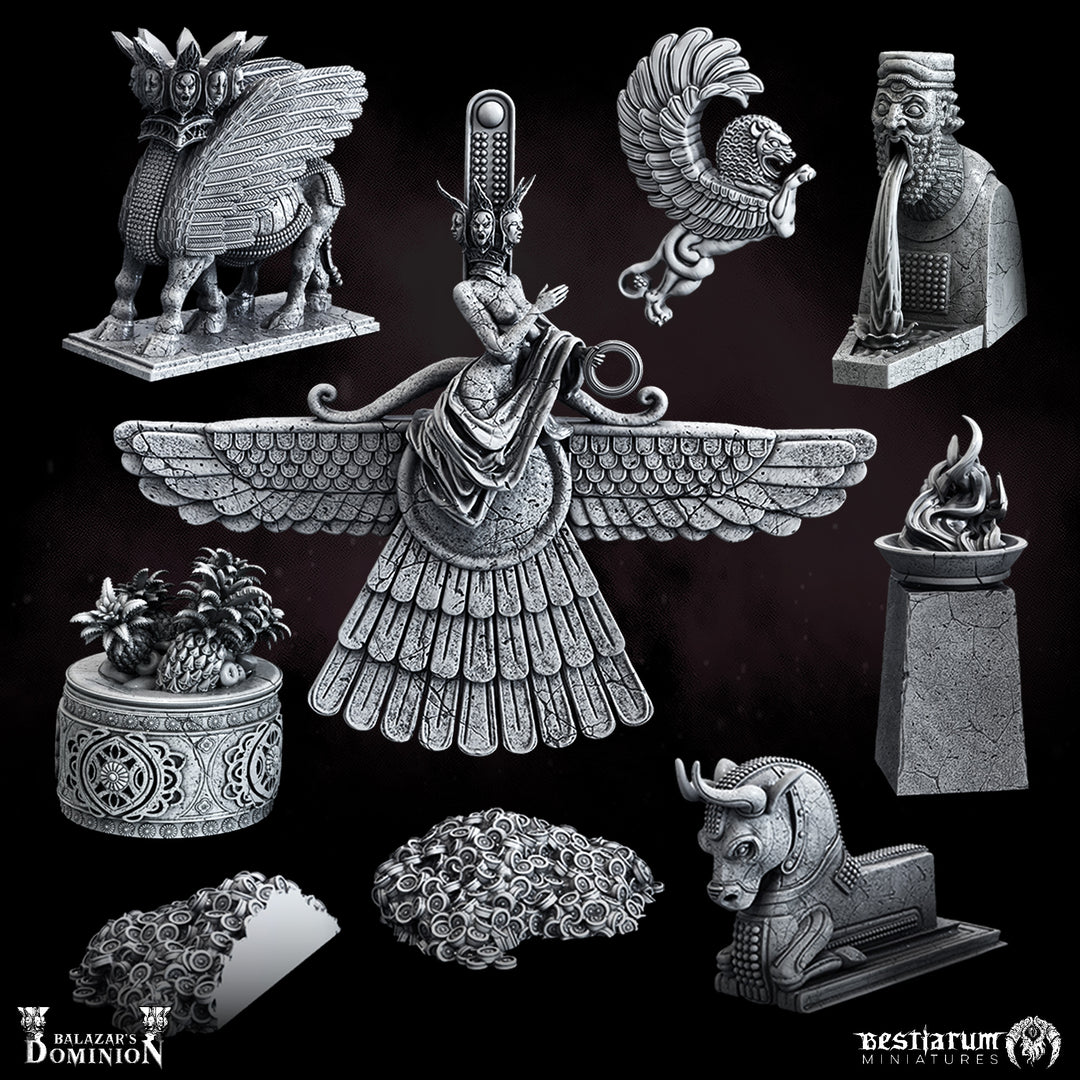 Palace of Pleasure - Terrain Set | STL Collection