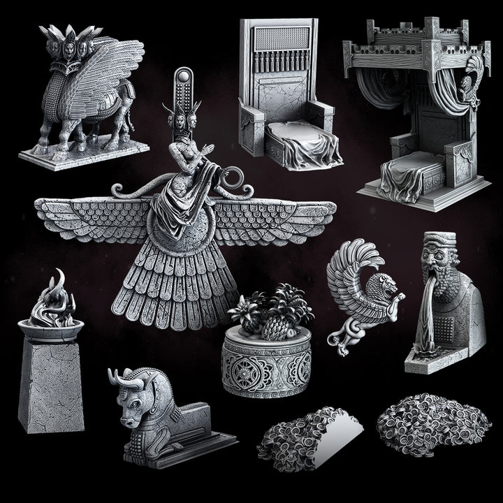 Palace of Pleasure - Terrain Set | STL | Balazar&