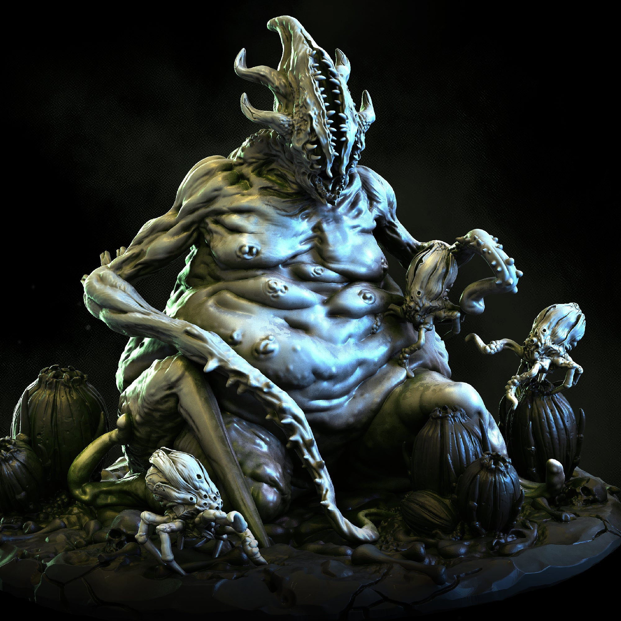 Amah - Parasite Mother | Gorgon Catacombs