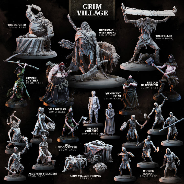Grim Village | STL Collection