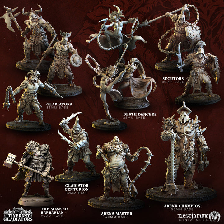Grimdark Gladiators Set | Itinerant Gladiators