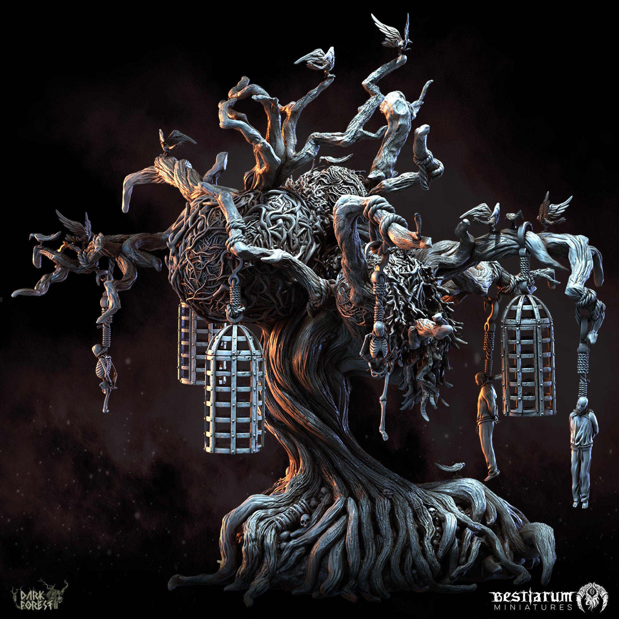 Hangman tree 1 | Dark Forest | Bestiarum | Miniatures D&D Wargaming DnD