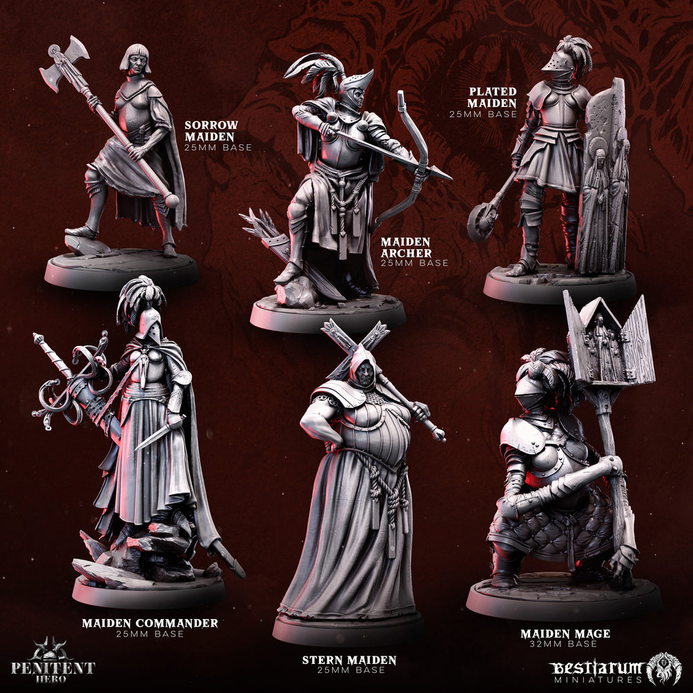 Holy Maiden Knights Set