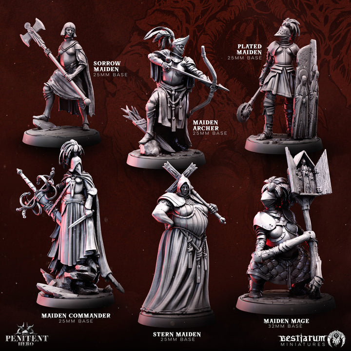 Holy Maiden Knights Set | Lone Heroes