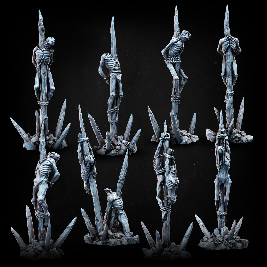 Impaled Corpses | STL | Unaligned