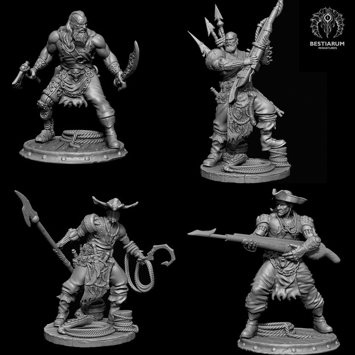 Iron Crew | Roilsea Corsairs | Bestiarum | Miniatures | D&amp;D | Wargaming | DnD