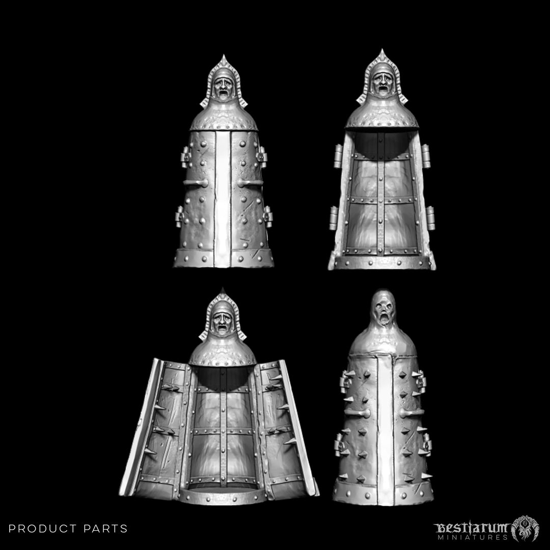 Iron Maidens | STL | Unaligned