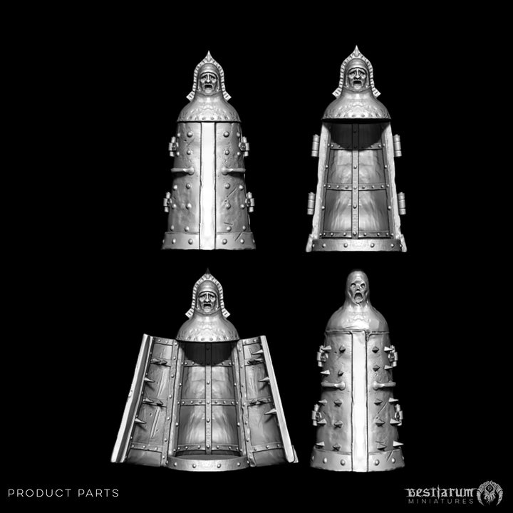 Iron Maidens | STL | Unaligned
