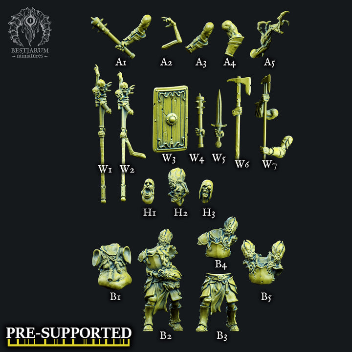 Gorgon Kitbash | Gorgon Catacombs | Bestiarum | Miniatures D&amp;D Wargaming DnD