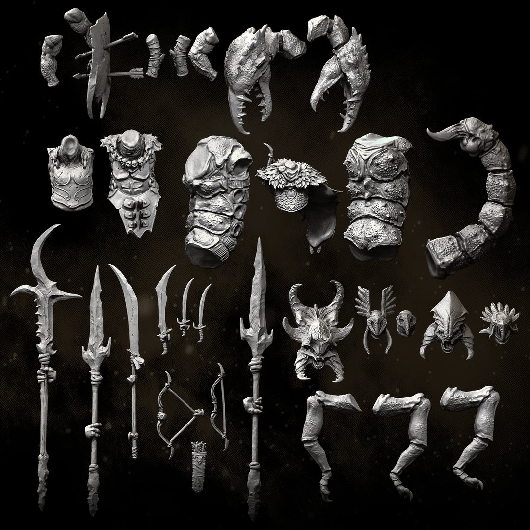 Scorpion Kin Hive | STL Collection