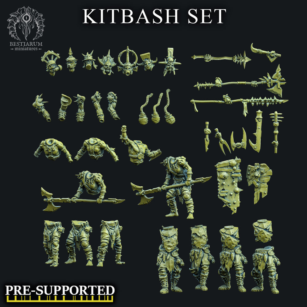 Scrappers of Allstein: Kitbash Set | STL | Allstein