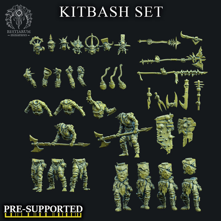 Scrappers of Allstein: Kitbash Set | STL | Allstein