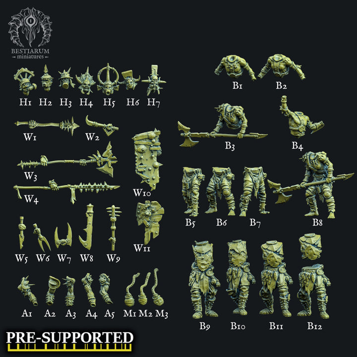Scrappers of Allstein: Kitbash Set | STL | Allstein