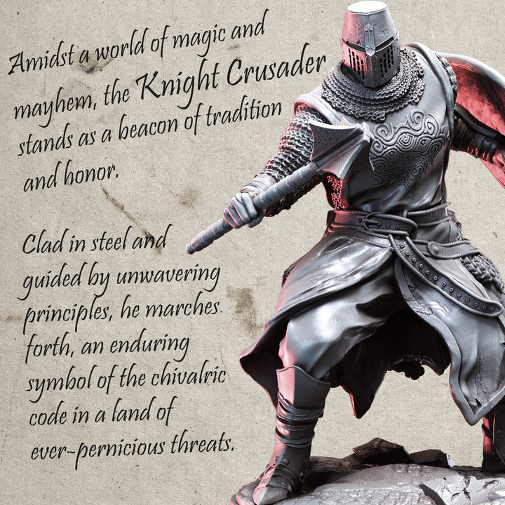 Knight Crusader | Penitent Hero | Bestiarum | Miniatures | D&amp;D | Wargaming | DnD