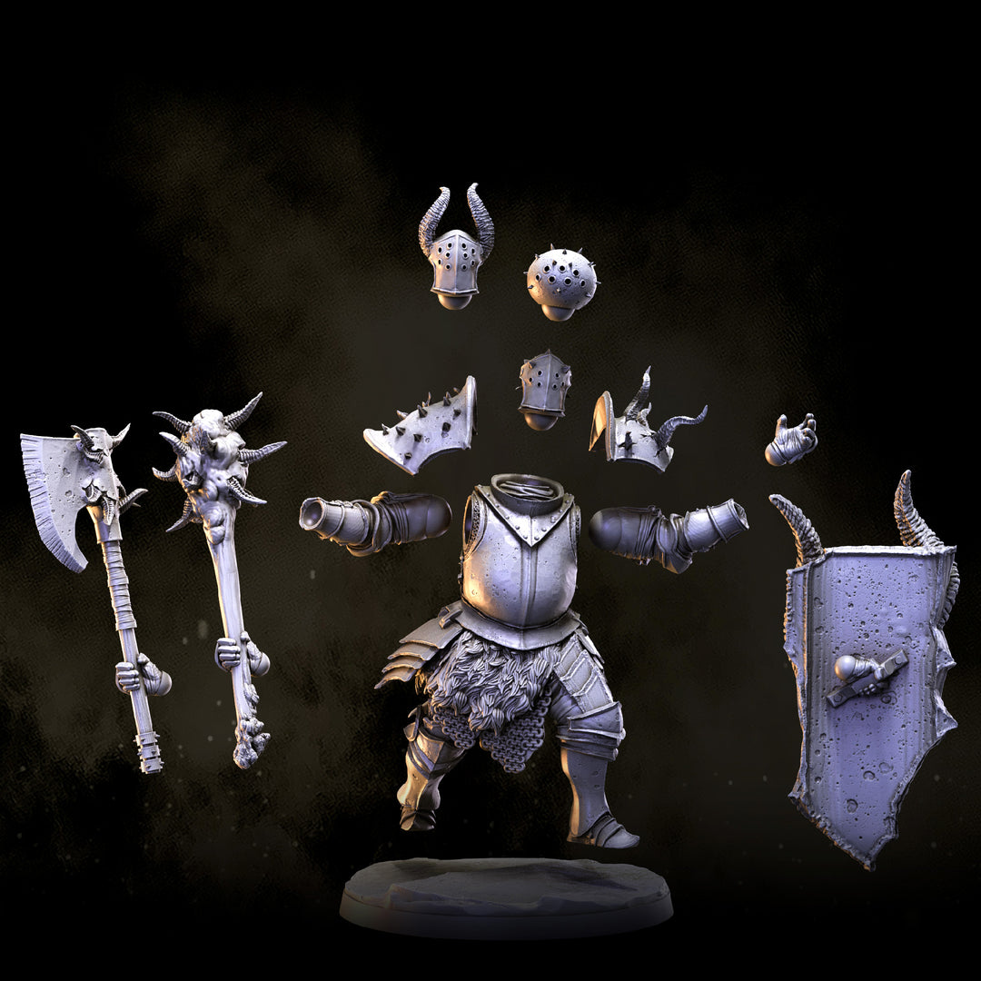 Beastsworn Ravagers | STL | Knights of the Beast