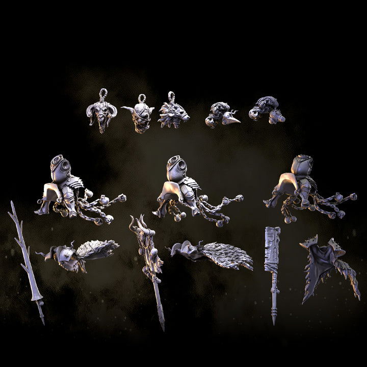 Beastsworn Ravager Cavalry | STL | Knights of the Beast