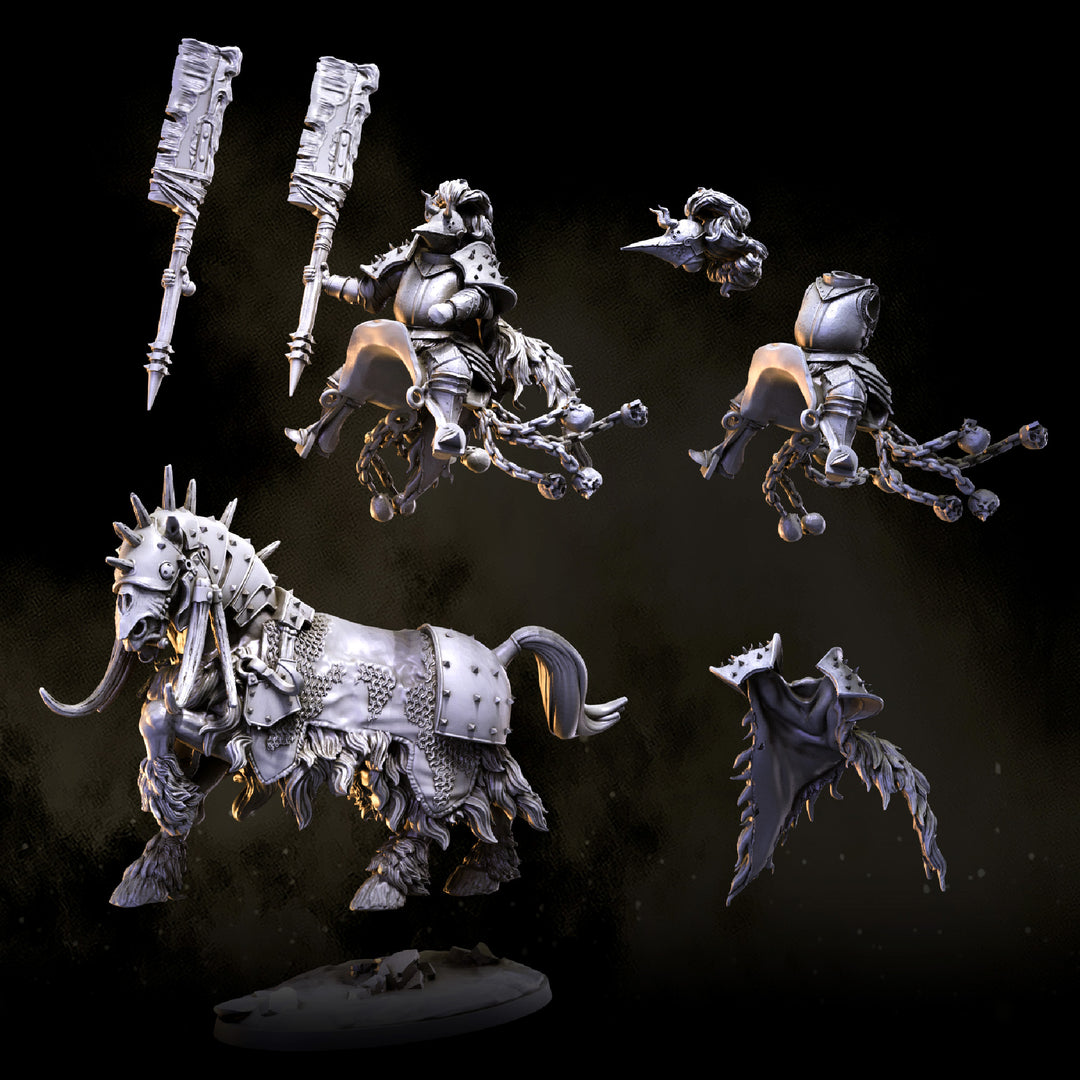 Beastsworn Ravager Cavalry | STL | Knights of the Beast