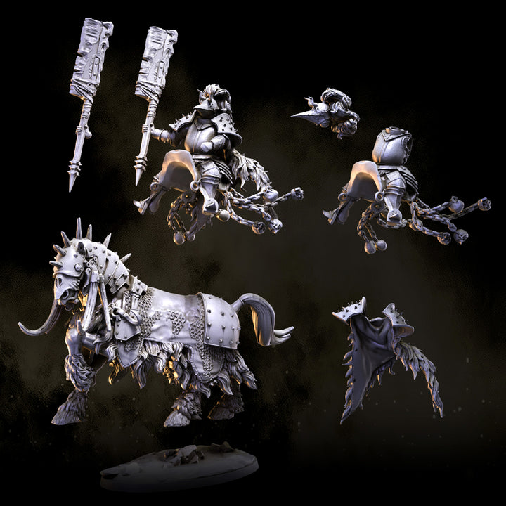 Beastsworn Ravager Cavalry | STL | Knights of the Beast