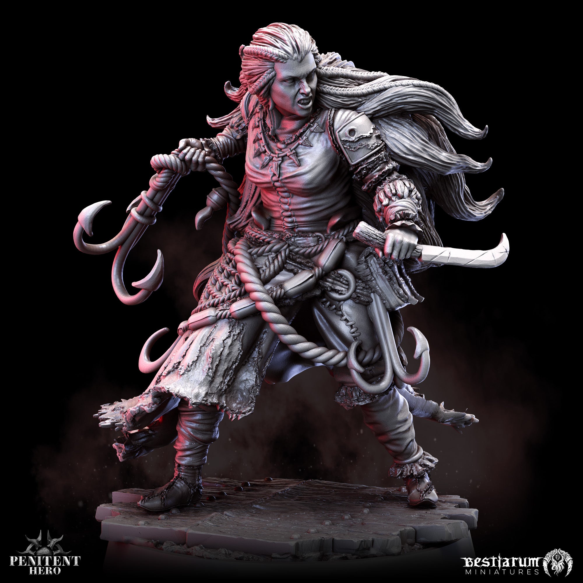 Kril'ga the Fishwife | Penitent Hero | Bestiarum | Miniatures | D&D | Wargaming | DnD