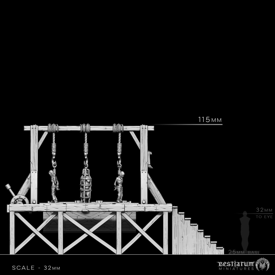 Large Gallows | STL | Unaligned