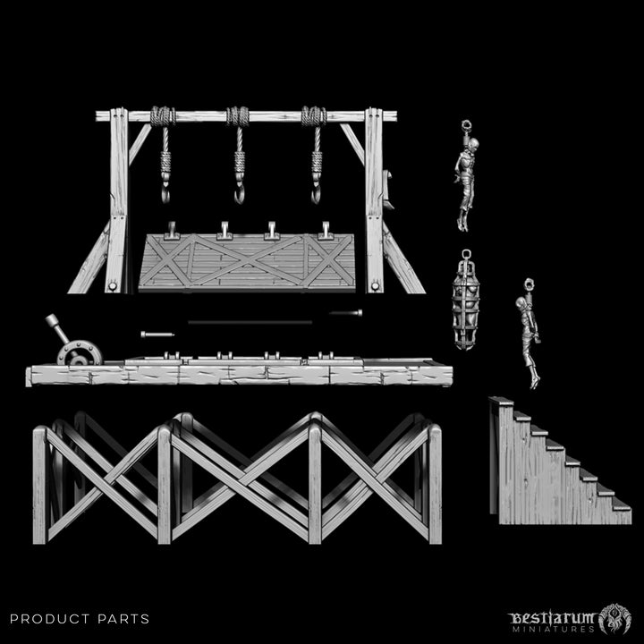 Large Gallows | STL | Unaligned