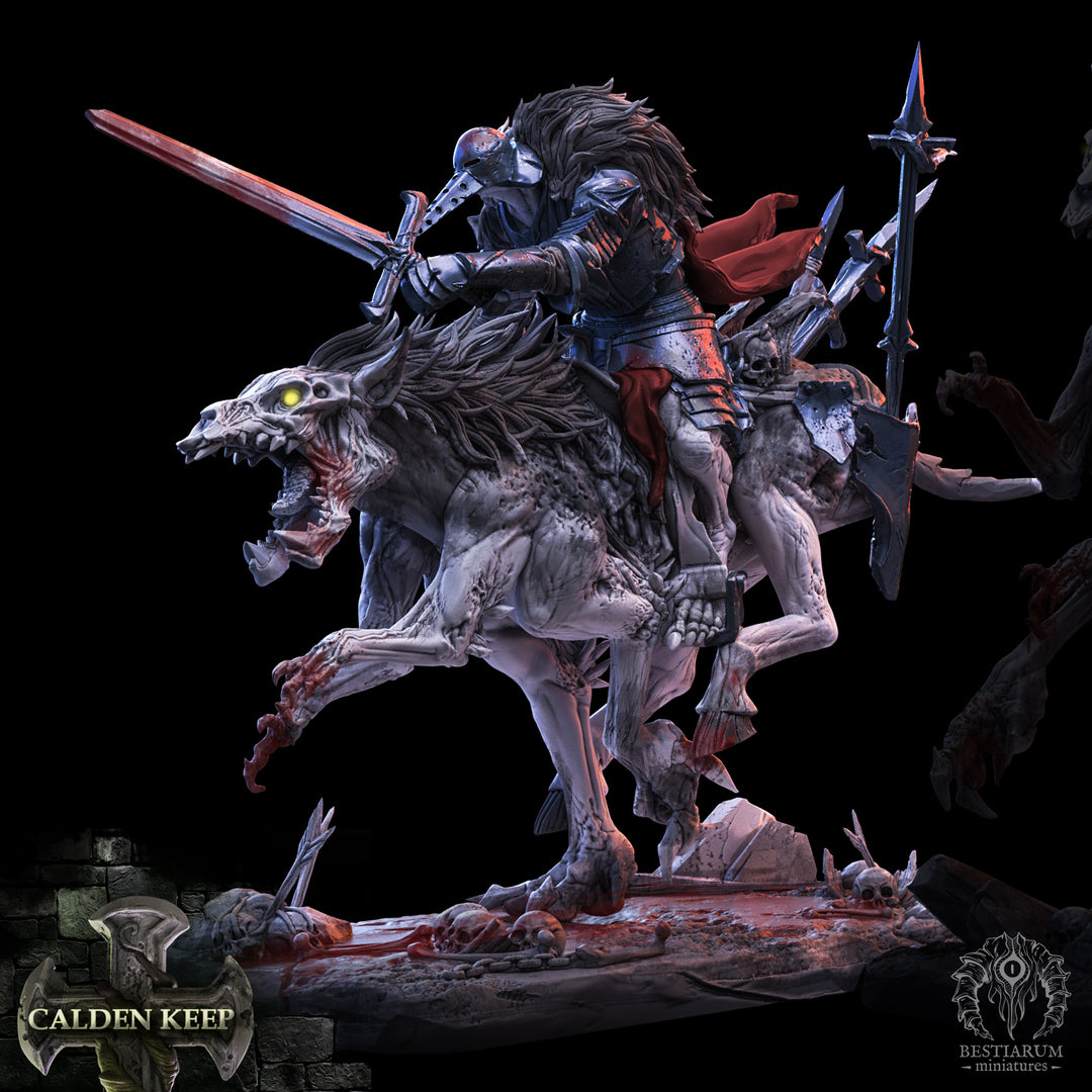 Wolfsguard Cavalry | Calden Keep | Bestiarum | Miniatures D&amp;D Wargaming DnD