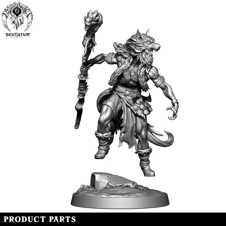 The Lycan Druid | Penitent Hero | Bestiarum | Miniatures | D&amp;D | Wargaming | DnD