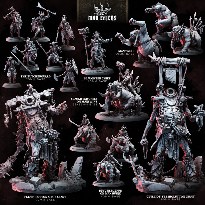 Man Eater Raid | STL Collections