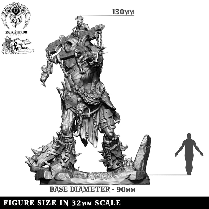 Fleshglutton Siege Giant | Man Eaters | Bestiarum | Miniatures D&amp;D Wargaming DnD