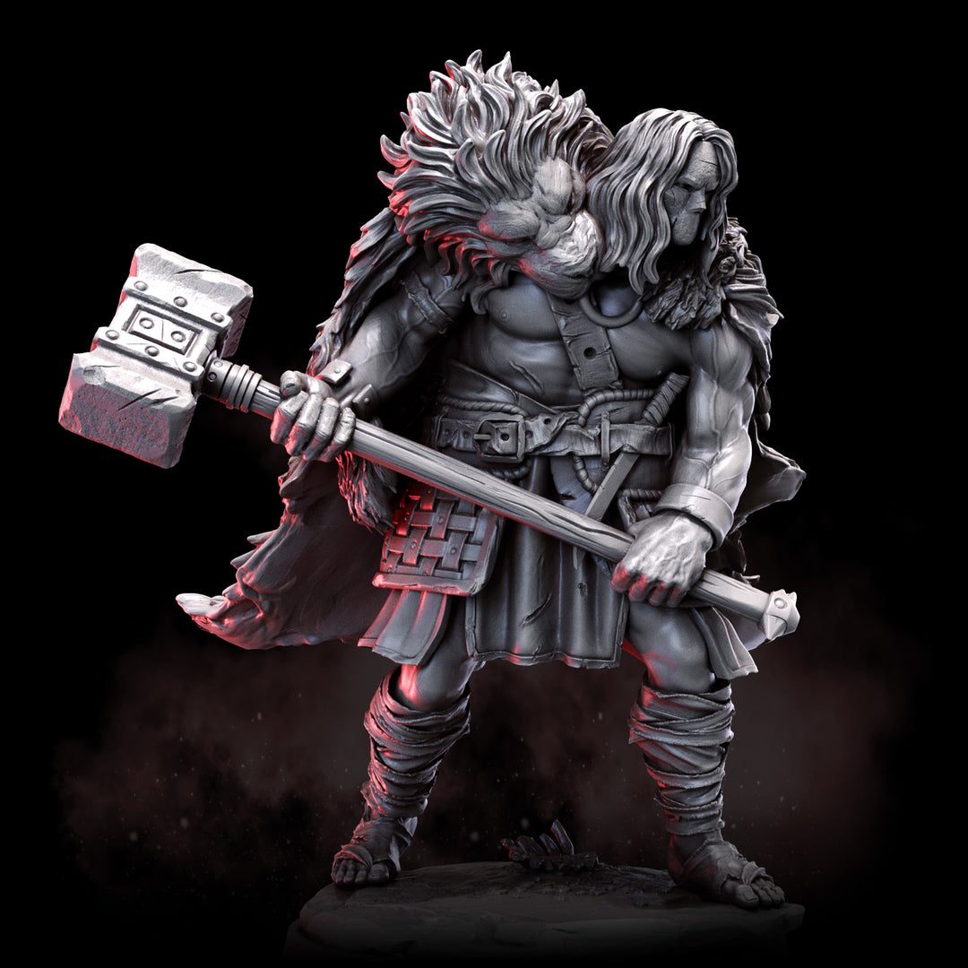 The Masked Barbarian | STL | Lone Hero
