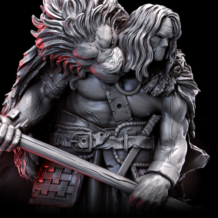 The Masked Barbarian | STL | Lone Hero