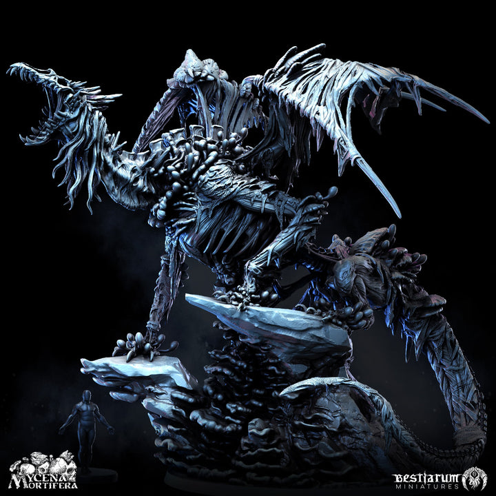 Fungal Dragon | Mycena Mortifera | Bestiarum | Miniatures D&amp;D Wargaming DnD