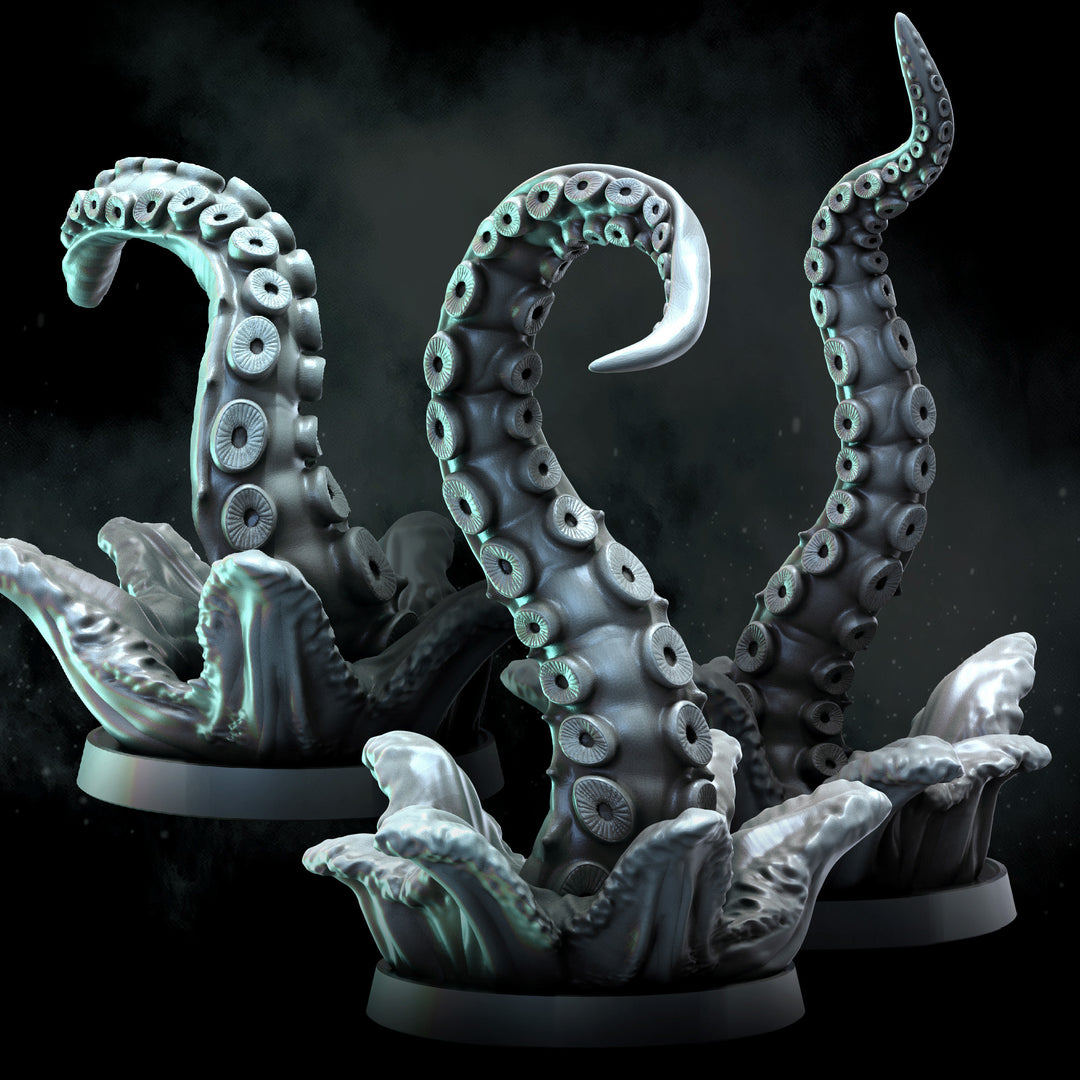 Rising Tentacles | STL | The N&