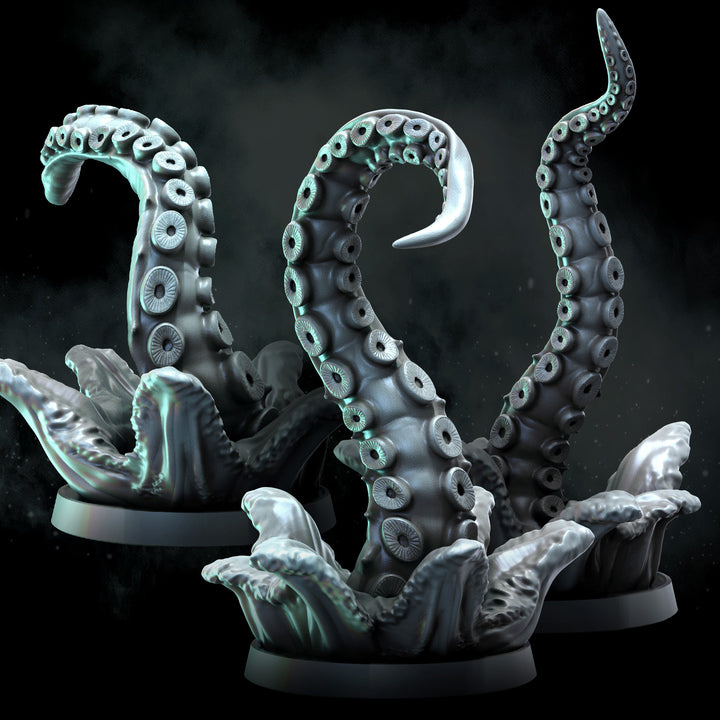 Rising Tentacles | STL | The N&