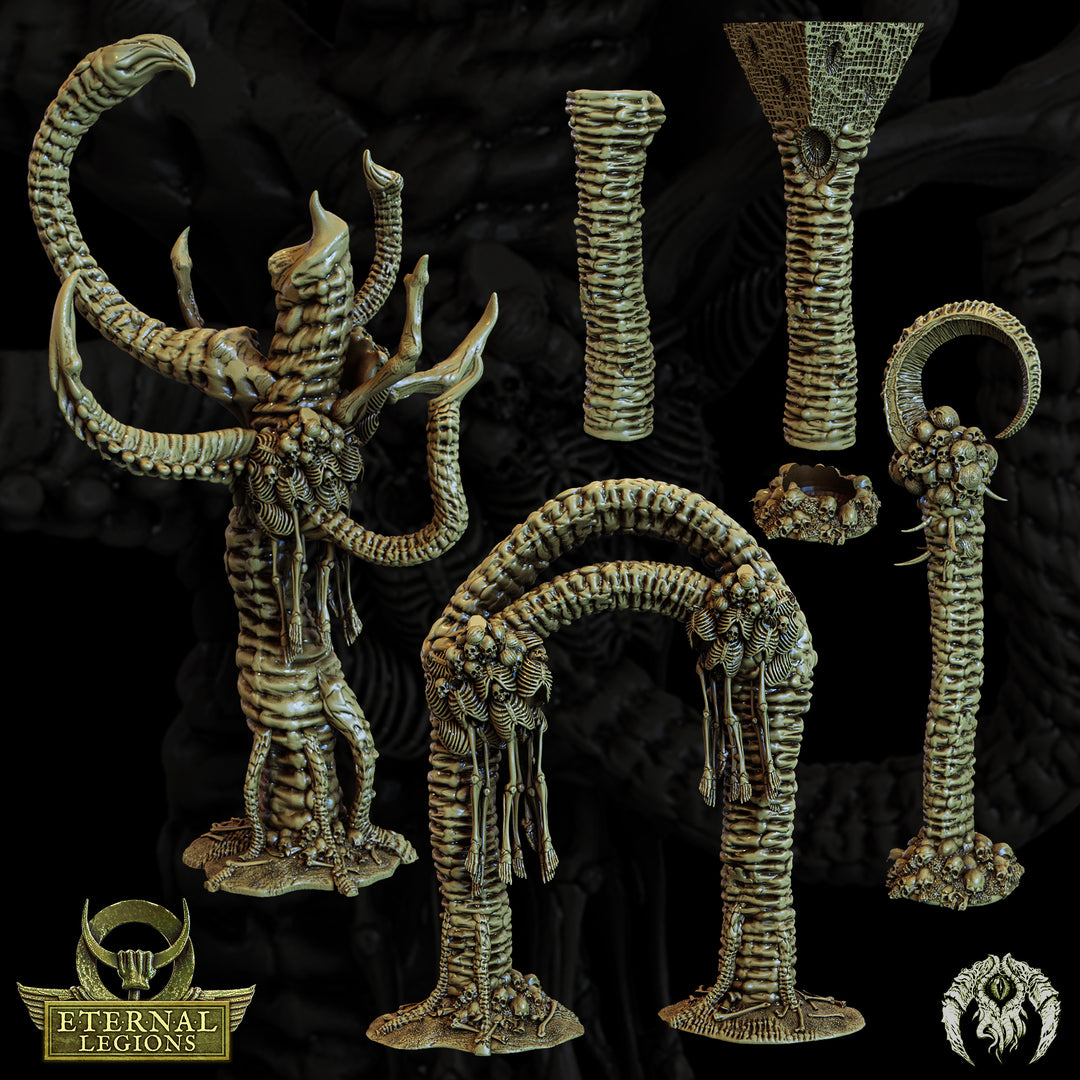 Ashen Wastes Columns | STL | The Ashen Wastes