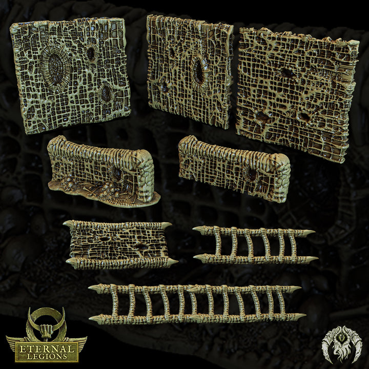 The Ashen Wastes: Terrain | STL Collection