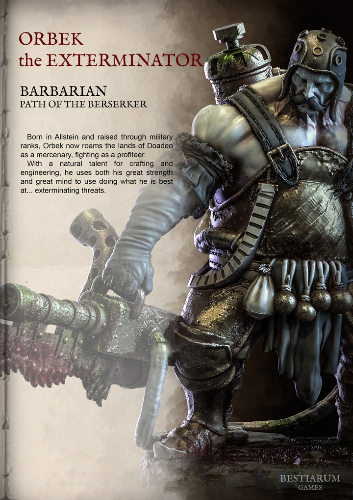 Orbek - The Exterminator | Penitent Hero | Bestiarum | Miniatures | D&amp;D | Wargaming | DnD