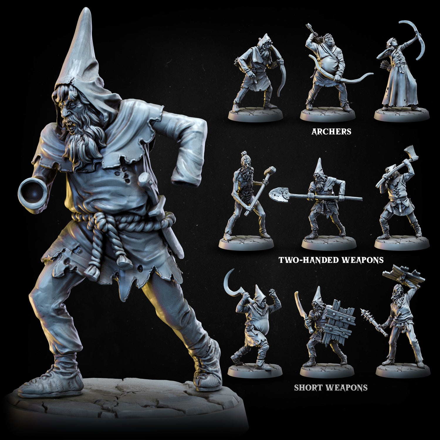 Peasant Rabble | STL | Folk of the Realm