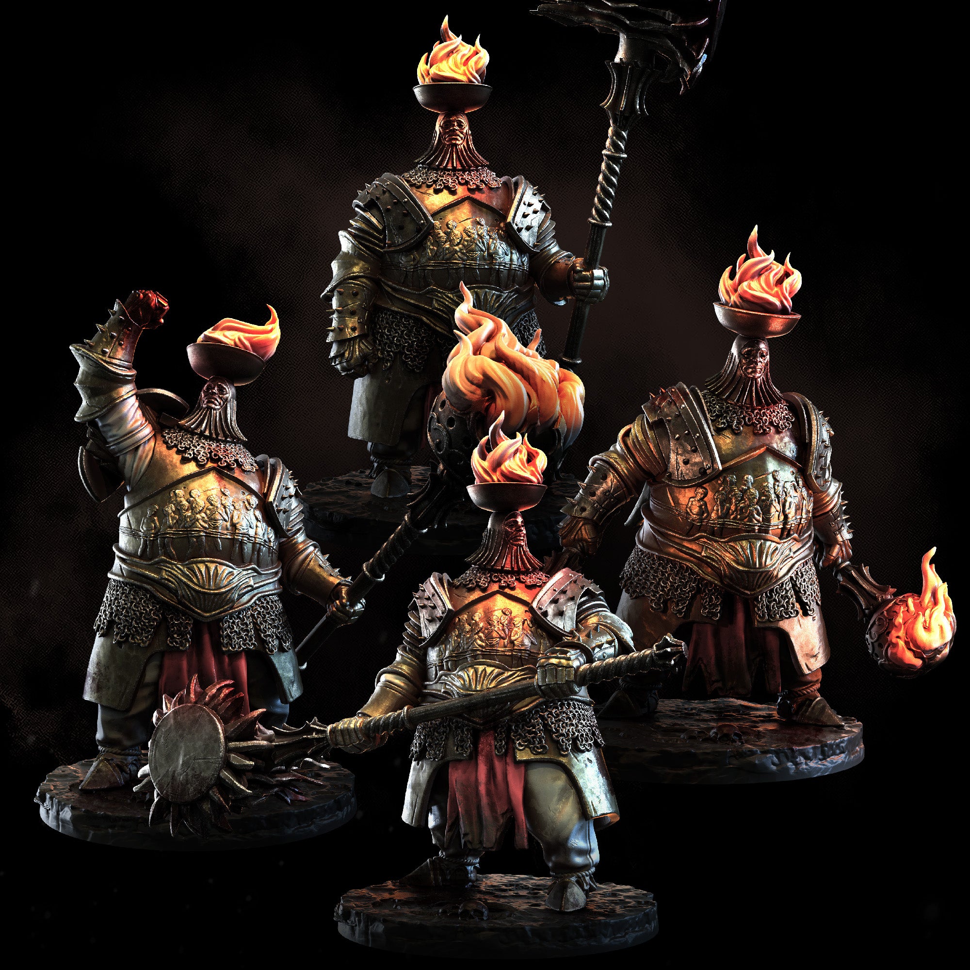 Flame Defenders | STL | Penitent Crusade
