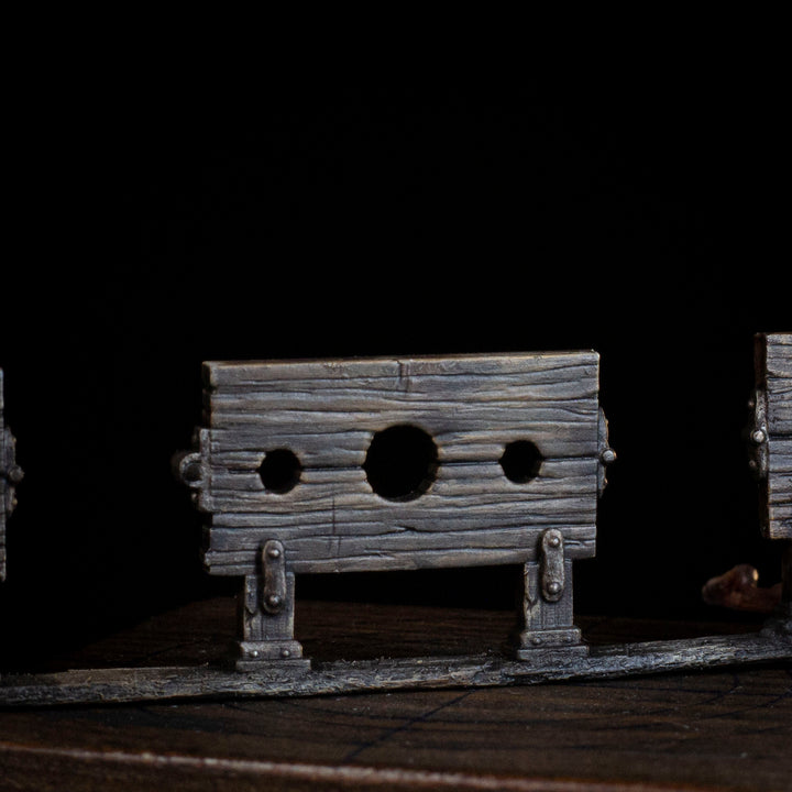Pillories | STL | Unaligned